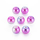 Perles en acrylique de perle d'imitation MACR-Q222-01C-12mm-4