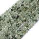 Chapelets de perles en quartz rutile vert naturel G-E411-18-3mm-1