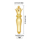 合金ハンドル  ワックスシーリングスタンプ作成用  ゴールドカラー  9.15x2.45cm AJEW-WH0176-88G-2
