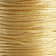 Cordón de satén de nailon con cola de rata X-NWIR-I002-17-2
