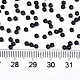 Perles de rocaille de verre opaques SEED-S042-10A-01-4