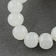 Chapelets de perles en verre imitation jade X-DGLA-S076-6mm-21-1