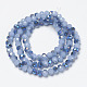 Chapelets de perles en verre électroplaqué EGLA-A034-J4mm-I06-2