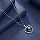 925 Sterling Silver Pendant Necklaces NJEW-BB30709-4