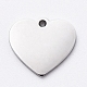 304 charms di tag in bianco in acciaio inossidabile STAS-G215-12-P02-1