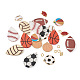 Diy deportes colgantes temáticos fabricación de joyas kits de búsqueda DIY-PJ0001-35-3