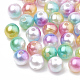 Perles en acrylique de perle d'imitation MACR-N001-01-1