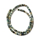 Chapelets de perles en chrysocolle et lapis lazuli naturelles G-P444-07A-3