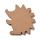 Cabochon in legno stampato a faccia singola autunnale WOOD-I010-01I-2