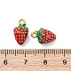 Подвески из нержавеющей стали 304 с эмалью STAS-B085-42G-02-3