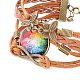 Rainbow Pride Bracelet BJEW-F426-01B-3