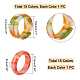 Манжеты и простые кольца из смолы pandahall elite RESI-PH0001-43-5