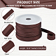 BENECREAT 13.5 Yard Satin Bias Tape 3/8 inch Double Fold Satin Binding Bias Ribbon for Cheongsam Decoration OCOR-BC0006-22D-2