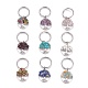 Natural & Synthetic Mixed Stone Keychain KEYC-JKC00185-1
