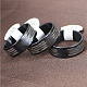 Edelstahl Fingerringe&nbsp;FS-WGD3E9D-14-1