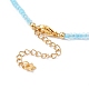 Ensemble de colliers pendentif étoile et lune pour adolescente femme NJEW-JN03738-04-10