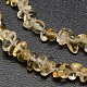 Croustilles citrine naturelle brins de perles G-N0164-58-3