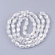Chapelets de perles en verre électroplaqué EGLA-T018-02-C04-2