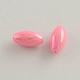 Plaqué couleur ab perles acryliques de riz X-SACR-Q106-09-2