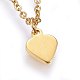 304 Stainless Steel Pendant Necklaces NJEW-H488-08G-2