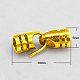 Brass S-Hook Clasps KK-E270-18x5mm-G-NR-1
