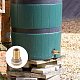 真鍮製の水タンクコネクタ  タンクホースアダプター  交換用ガーデンウォーターコネクター  ゴールドカラー  42x31mm  穴：15mm AJEW-WH0119-02A-6