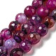Chapelets de perles d'agate naturelle G-C082-A01-10-1