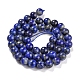 Chapelets de perles en lapis-lazuli naturel G-S333-8mm-013-3