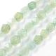 Chapelets de perles en jade naturelle nouvelle G-F607-05-A-2