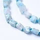 Chapelets de perles en pierre gemme naturelle G-F568-285-3