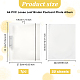 A4 PVC Loose Leaf Binder Postcard Phote Album with 50 Pockets Transparent Sleeve Protectors DIY-WH0028-44B-2
