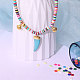 150g 15 couleurs perles en pâte polymère faites à la main CLAY-JP0001-12-4mm-4