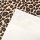 Ensemble tissu imitation cuir motif léopard FABR-PW0001-042-4