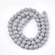 Spray Painted Non-magnetic Synthetic Hematite Beads Strands G-T116-16-11-2