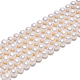 Brins de perles de culture d'eau douce naturelles PEAR-S001-6-7mm-3-2