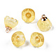 Transparent Spray Painted Glass Charms GLAA-N035-031-C05-2