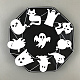 Moldes de silicona para decoración de fantasmas diy DIY-D060-07-2