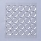 Adhesivo epoxi de cabujones transparentes de plástico X-AJEW-J031-01-1