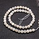 Natural White Moonstone Beads Strands G-G549-6mm-01-2
