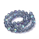 Chapelets de perles en pierre de lune synthétique X-G-S283-01-6mm-2