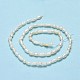 Fili di perle di perle d'acqua dolce coltivate naturali PEAR-J006-03F-01-3