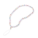 Opaque Acrylic Beads Mobile Straps HJEW-JM00590-02-1