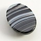 Natural Striped Agate/Banded Agate Cabochons G-G334-13x18mm-04-3