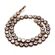 Chapelets de perles rondes de chalumeau manuelles de mauvais œil LAMP-L058-10mm-13-2