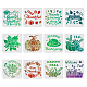 Большие пластиковые многоразовые наборы шаблонов трафаретов для рисования DIY-WH0172-111-1
