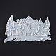 Stampi in silicone per la decorazione di alberi e montagne DIY-K051-10-3