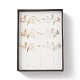 Anillos de brazalete de perlas naturales de agua dulce envueltos en alambre de cobre para mujer RJEW-JR00553-01-8