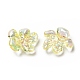 Transparentes bouchons acrylique de perles MACR-C009-04-3