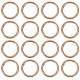 Sunnyclue 16 pz anelli per cancello a molla in lega di zinco FIND-SC0005-16-1