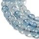 Chapelets de perles en aigue-marine naturelle G-A097-B13-05-2